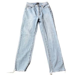 BDG Urban Outfitters Women’s Slim Straight Jeans 24 Light Wash High Rise